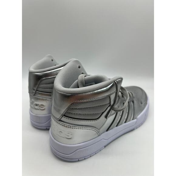 Adidas Neo Entrap Mid Sneakers Silver FZ1112 Women's Size 7.5 NWT - Picture 6 of 16